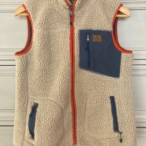 Eddie Bauer Rangefinder Faux Shearling Vest